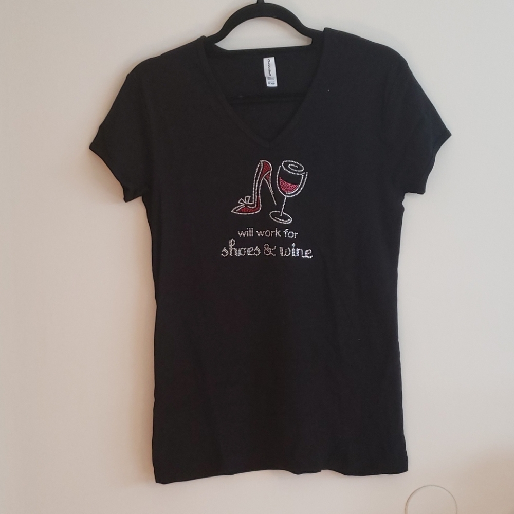 Shoes & Wine T shirt